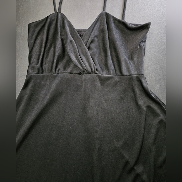 Vintage - Ursula of Switzerland NWT Little Black Cocktail Dress - Size 11/12 - Picture 3 of 8